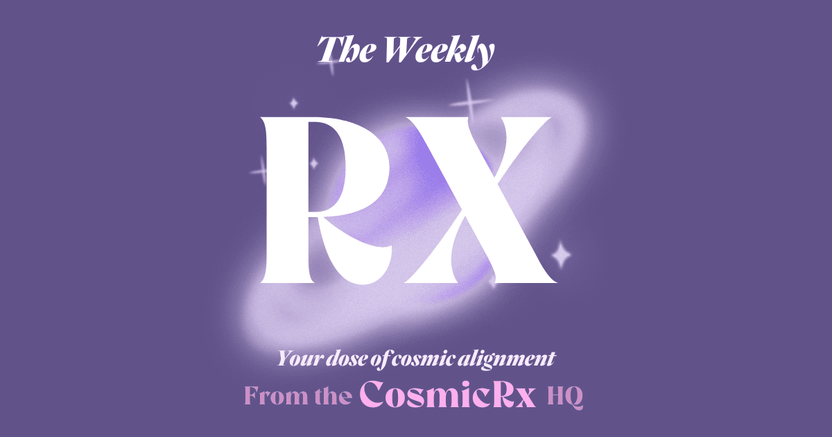 The “Rx” October 14-20: What the final Supermoon of 2024 has in store for YOU 🌝